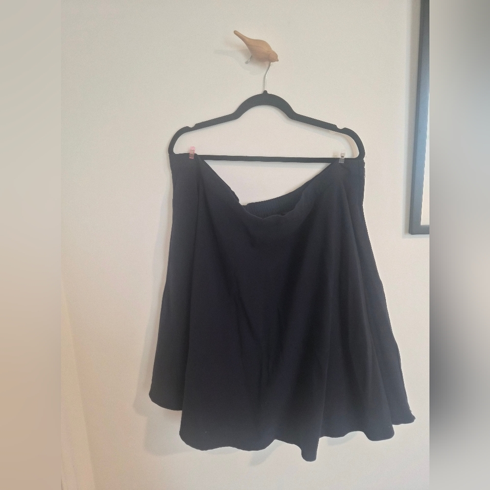 Navy Women's A-Line Skirt